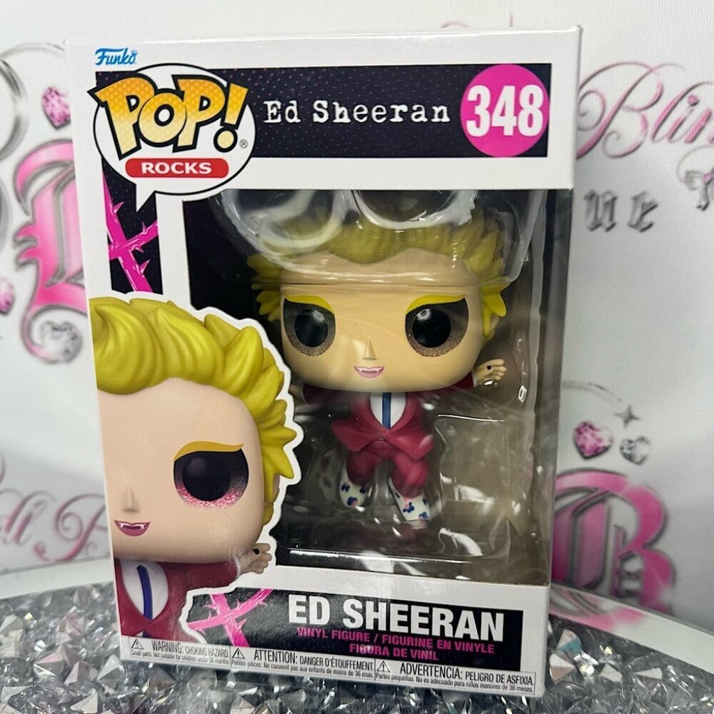 Ed Sheeran Funko pop rocks 348 singer new in box decor action figure singer